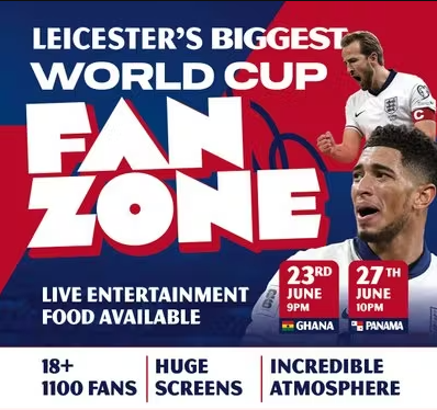 World Cup Fanzone: England Vs Ghana